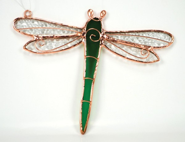 GIFT ESSENTIALS - Green Dragonfly Sun Catcher GE143 645194776548