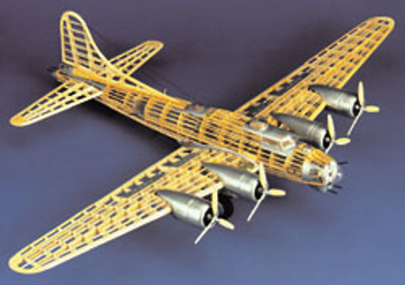 GUILLOWS - B-17G Flying Fortress Balsa Wood Airplane Model Kit (2002) 072365020023