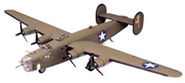 GUILLOWS - B-24D Liberator Balsa Wood Airplane Model Kit (2003) 072365020030