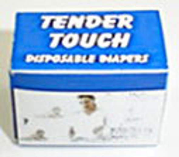 HUDSON RIVER - 1 Inch Scale Dollhouse Miniature - Tender Touch Disposable Diapers (HR51050)