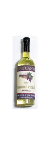 HUDSON RIVER - 1 Inch Scale Dollhouse Miniature - Stone Canyon White Riesling (HR53938)
