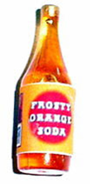 HUDSON RIVER - 1 Inch Scale Dollhouse Miniature - Orange Soda 1 Liter (HR53985)