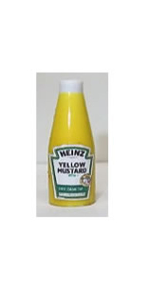 HUDSON RIVER - 1" Scale Dollhouse Miniature - Heinz Yellow Mustard (54186)
