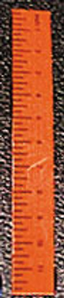 HUDSON RIVER - 1" Scale Dollhouse Miniature - Ruler-Orange, Set of 6 (57010O)