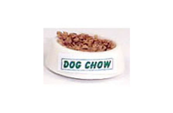 HUDSON RIVER - 1 Inch Scale Dollhouse Miniature - Dog Chow Bowl Filled (HR57185)