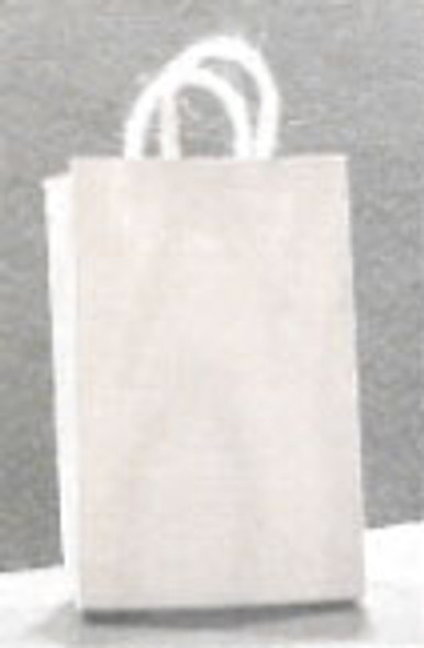 HUDSON RIVER - 1 Inch Scale Dollhouse Miniature - Plain White Shopping Bag (HR58134)