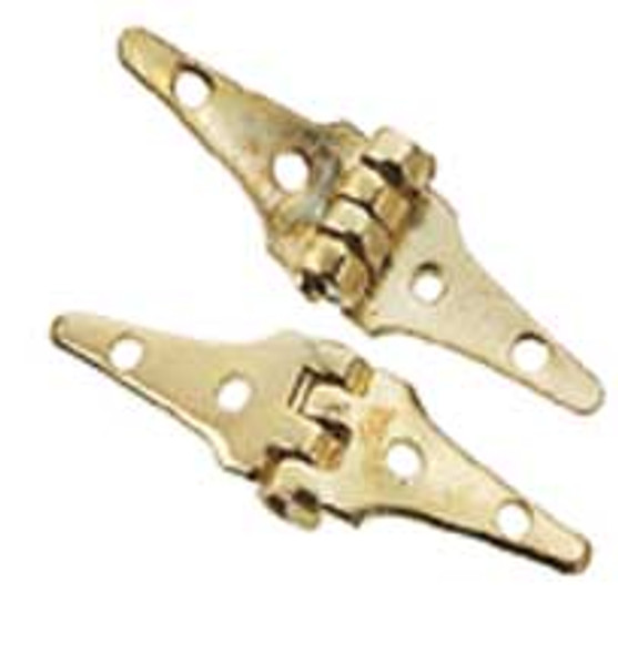 HOUSEWORKS - 1 Inch Scale Dollhouse Triangle Hinge (1121) 022931011214
