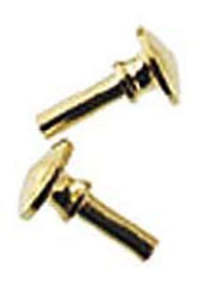 HOUSEWORKS - 1 Inch Scale Dollhouse Miniature - Brass Knobs 16 pcs (HW12005) 022931120053
