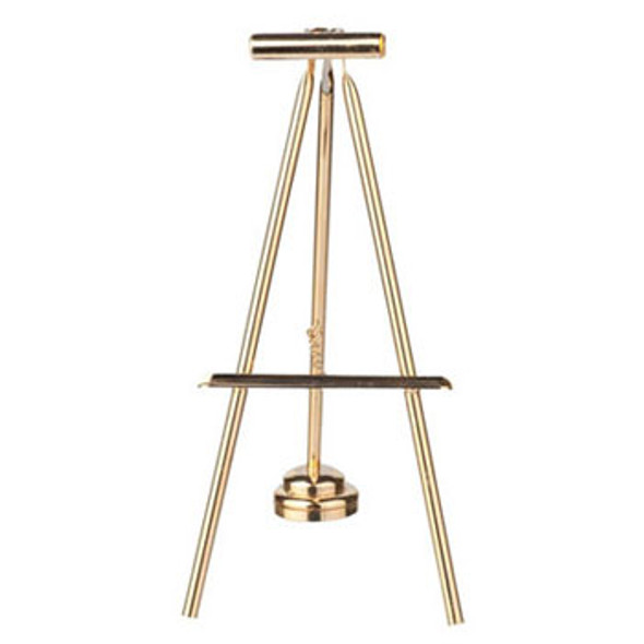 HOUSEWORKS - 1" Scale Dollhouse Miniature - LED Easel, Gold (2343)