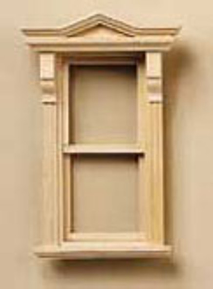 HOUSEWORKS - 1" Scale Dollhouse Miniature - Victorian Double Hung Window (5002) 022931050022