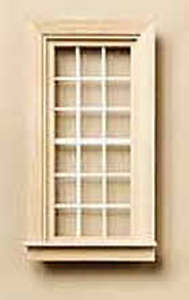 HOUSEWORKS - 1" Scale Dollhouse Miniature - Classic Value Window (5034) 022931050343