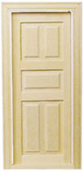 HOUSEWORKS - 1" Scale Dollhouse Miniature - 5-Panel Classic Interior Door (6008) 022931060083