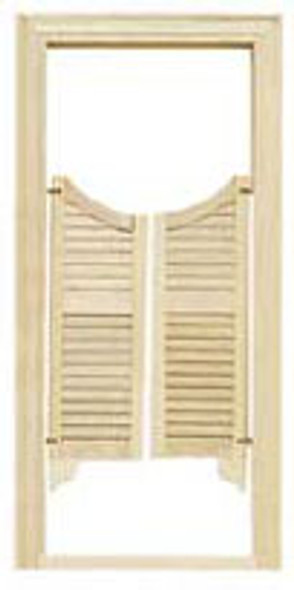 HOUSEWORKS - 1 Inch Scale Dollhouse Miniature - Saloon Door (HW6029) 022931060298