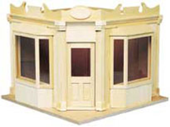 HOUSEWORKS - 1" Scale Dollhouse Miniature - Corner Shop Kit (9991) 022931099915