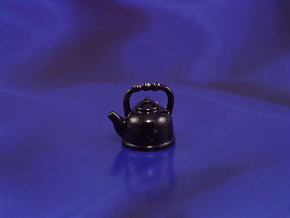 INTERNATIONAL MINIATURES - 1 Inch Scale Dollhouse Miniature - Black Tea Kettle (IM65115) 731851651157