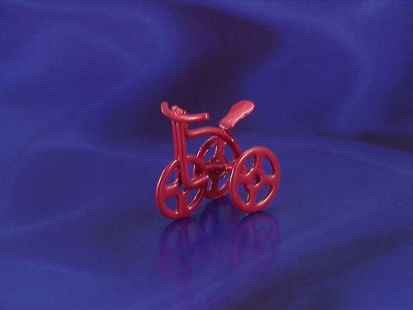 INTERNATIONAL MINIATURES - Half Inch Scale Miniature RED TRICYCLE (65151) 731851651515