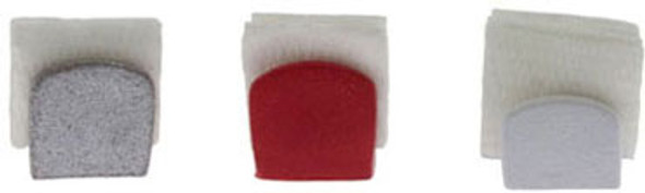 INTERNATIONAL MINIATURES - 1 Inch Scale Miniature NAPKIN HOLDER in Red, Silver, Or White (65238) 731851652383