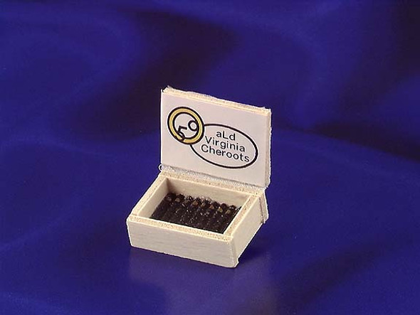 INTERNATIONAL MINIATURES - 1 Inch Scale Dollhouse Miniature - Cigar Box (IM65291) 731851652918