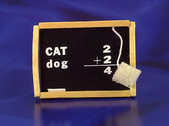 INTERNATIONAL MINIATURES - 1 Inch Scale Dollhouse Miniature - Chalk Board (IM65350) 731851653502