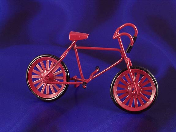 INTERNATIONAL MINIATURES - 1 Inch Scale Miniature BICYCLE RED (65362) 731851653625