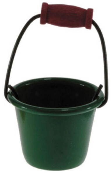 INTERNATIONAL MINIATURES - 1" Scale Dollhouse Miniature - Green Bucket (65369) 731851653694