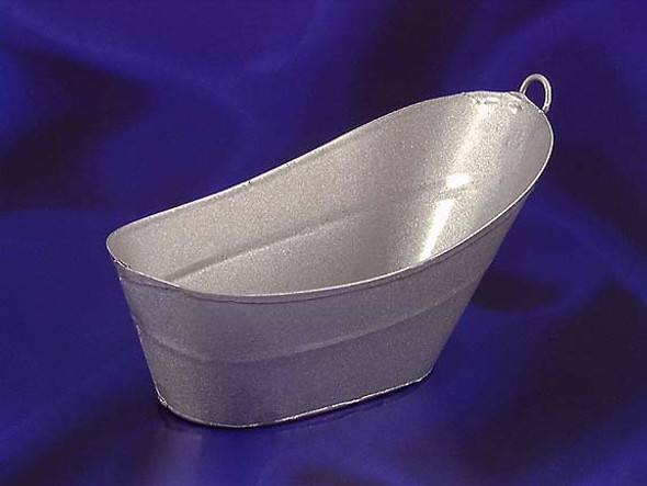 INTERNATIONAL MINIATURES - 1 Inch Scale Miniature METAL BATH TUB (65388) 731851653885