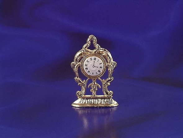 INTERNATIONAL MINIATURES - 1 Inch Scale Miniature VICTORIAN MANTLE CLOCK (65419) 731851654196