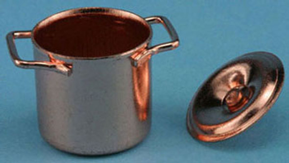 INTERNATIONAL MINIATURES - 1 Inch Scale Dollhouse Miniature - Copper Pot (IM65521) 073851655217