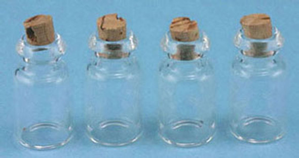 INTERNATIONAL MINIATURES - 1 Inch Scale Dollhouse Miniature - Empty Jars 4 pcs (IM65525) 731851655254