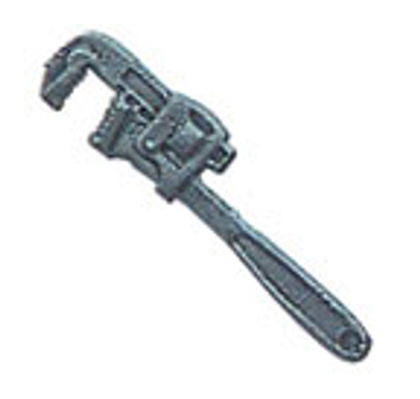 ISLAND CRAFTS - 1 Inch Scale Dollhouse Miniature - Small Pipe Wrench (ISL0106)