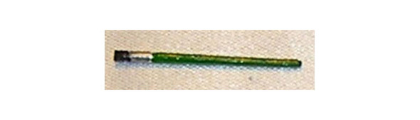 ISLAND CRAFTS - 1 Inch Scale Dollhouse Miniature - Paint Brush Green (ISL02252)