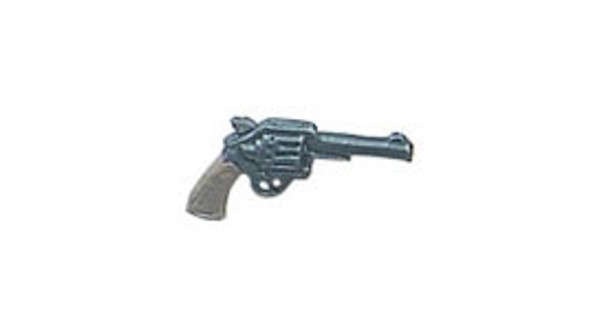 ISLAND CRAFTS - 1 Inch Scale Dollhouse Miniature - Police Handgun (ISL1213)