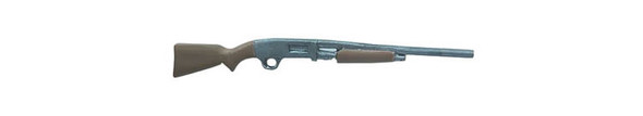 ISLAND CRAFTS - 1 Inch Scale Dollhouse Miniature - Pump Shotgun Dark Stock (ISL12281)