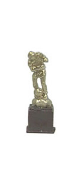 ISLAND CRAFTS - 1 Inch Scale Dollhouse Miniature - Soccer Trophy (ISL24414)