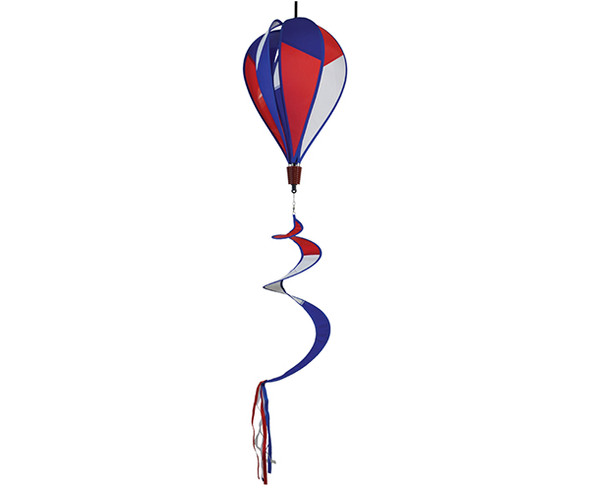 IN THE BREEZE - Patriot Hot Air Balloon Wind Spinner (ITB1013) 762379110130