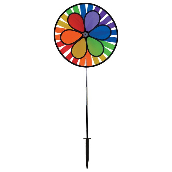 IN THE BREEZE - Rainbow Dazy Wheel Ground Spinner ITB2793 762379027933