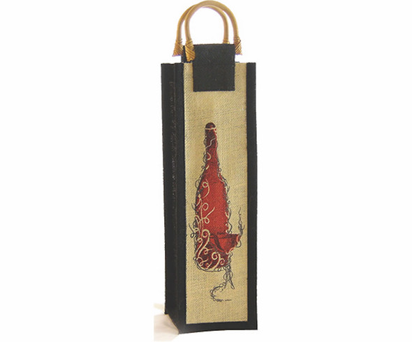 BELLA VITA - J1 Zin - Jute Bottle Bags (J1ZIN) 822372102324