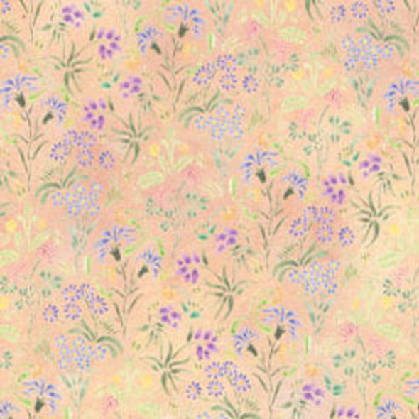 JACKSON MINIATURES - 1 Inch Scale Dollhouse Miniature - Wallpaper Meadow Flowers - PACK OF 3 SHEETS (JM85)