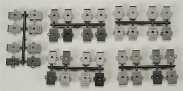 Kadee - HO Plastic Draft Gear Box #5 (10) - Train Parts (HO Scale) (232) 765484002321