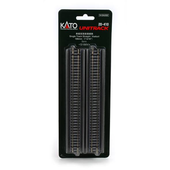 KATO - N 186mm 7-5/16 Straight Viaduct (2) (N Scale) (20410) 4949727000701