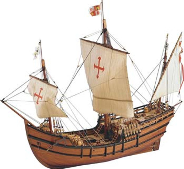ARTESANIA LATINA - 1/65 Scale La Pinta Wooden Ship Model Kit (22412) 8421426224122
