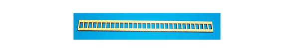 LAZER TECH TRIMS - 1 Inch Scale Dollhouse Miniature - (basswood) Grille Extension 5 3/4 Inches Long (LT028)