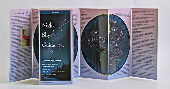 EARTH SKY + WATER - Night Sky - Field Guide Book (LEWERSNSG116) 740620901188