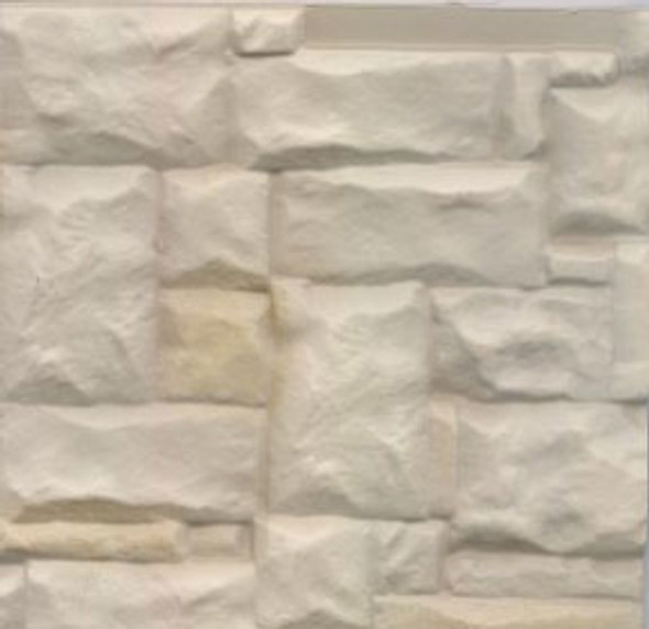 MODEL BUILDERS SUPPLY - 1" Scale Dollhouse Miniature - Concrete Grey Castle Stone Pattern Sheet (CBL12CG)