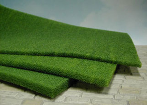 MODEL BUILDERS SUPPLY - 1" Scale Landscape Foam 1/4 Inch X 1 Ft X 2Ft Dollhouse Miniature (LSF14)