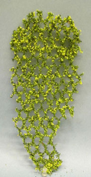MODEL BUILDERS SUPPLY - 1" Scale Dollhouse Miniature - Vine Flowering 10 Inch Tall, Yellow (VINEY)