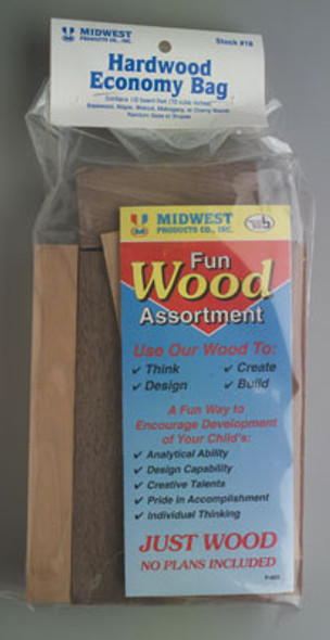 MIDWEST - Wood Hardwood Scrap Economy Bag (18) 091157000180