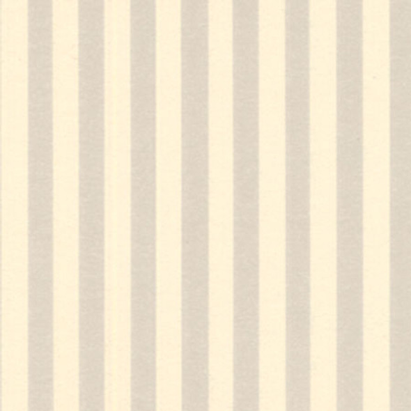 MINI GRAPHICS - 1 Inch Scale Dollhouse Miniature - Wallpaper: Marusia Stripe Cream - PACK OF 3 SHEETS (MG123D23) (123D3) 725104123232
