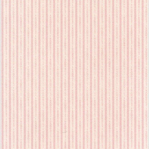 MINI GRAPHICS - 1 Inch Scale Dollhouse Miniature - Wallpaper: Ogdens Stripe Pink - PACK OF 3 SHEETS (MG171D2) 725104171028