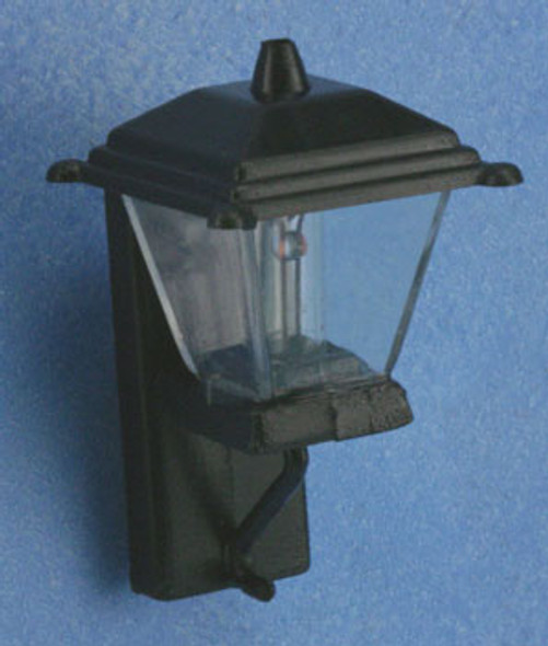 MINIATURE HOUSE - 1 Inch Scale Dollhouse Miniature - Black Coach Lamp Non Working (MH628NW) 783970628114